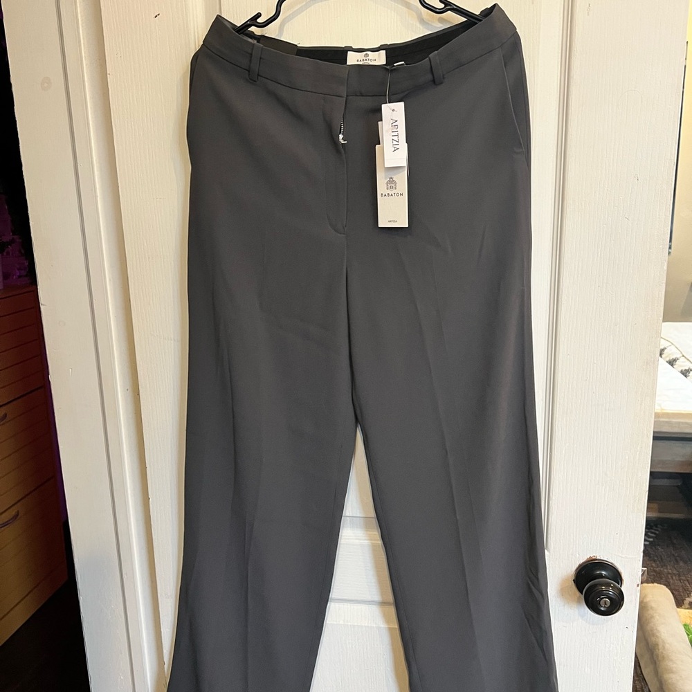Aritzia Charcoal Trousers